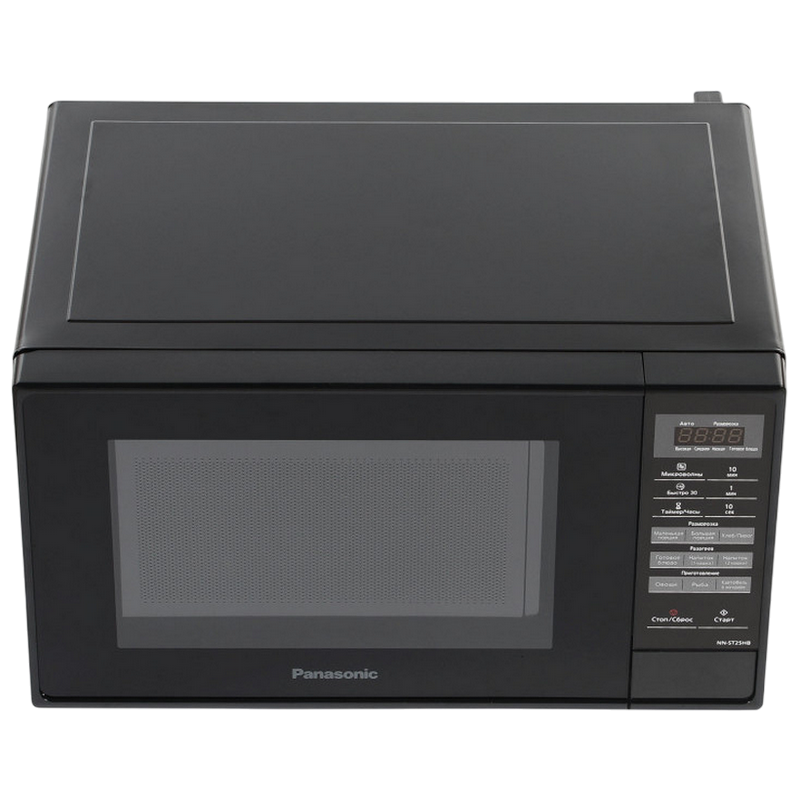 Микроволновая печь Panasonic NN-ST25HBZUE, 20Л, Черная, 800Вт [4]