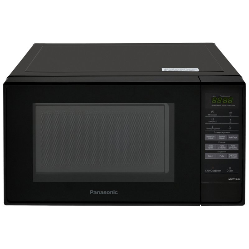 Микроволновая печь Panasonic NN-ST25HBZUE, 20Л, Черная, 800Вт [6]