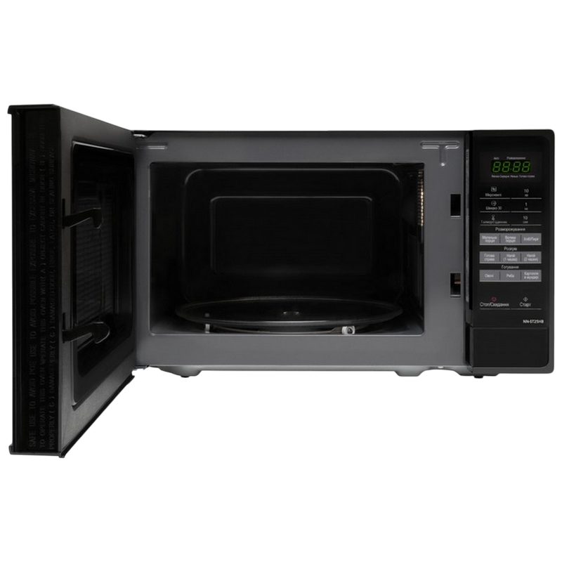 Микроволновая печь Panasonic NN-ST25HBZUE, 20Л, Черная, 800Вт [5]