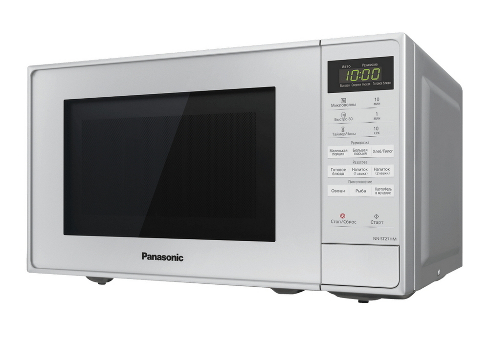 Cuptor cu microunde Panasonic NN-ST27HMZPE, 20L, Inox, 800W [2]