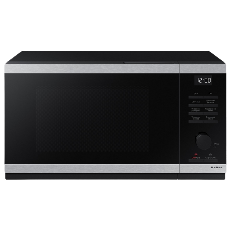 Микроволновая печь Samsung MG23DG4524ATE2, 23Л, Гриль, Цифровая, Титан серый [1]