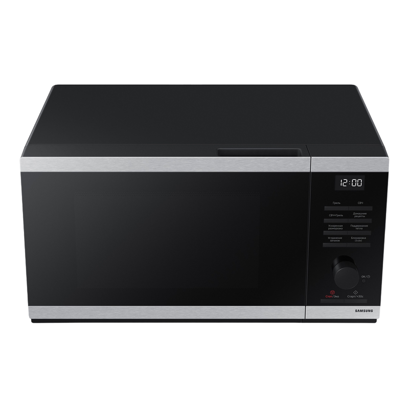 Микроволновая печь Samsung MG23DG4524ATE2, 23Л, Гриль, Цифровая, Титан серый [6]