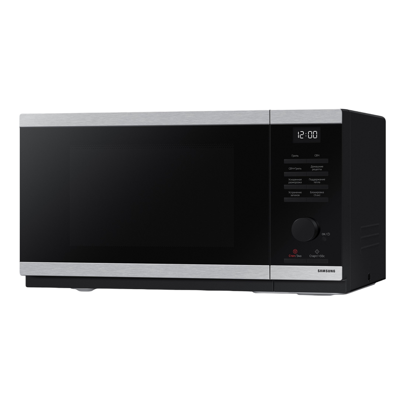 Микроволновая печь Samsung MG23DG4524ATE2, 23Л, Гриль, Цифровая, Титан серый [4]