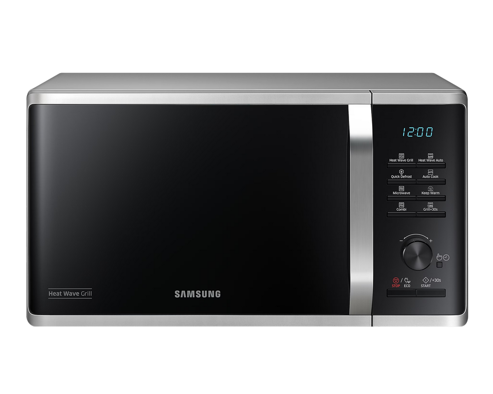 Микроволновая печь Samsung MG23K3575AS/OL, 23Л, Гриль, 800Вт, Нержавейка [1]