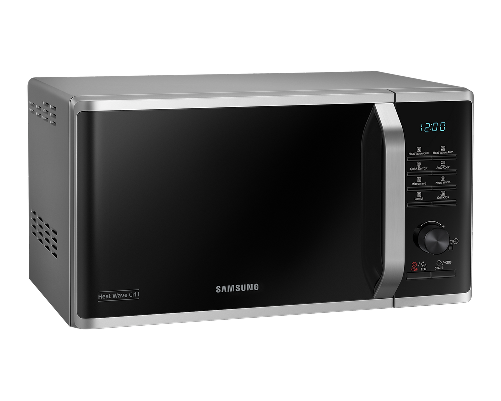 Микроволновая печь Samsung MG23K3575AS/OL, 23Л, Гриль, 800Вт, Нержавейка [2]