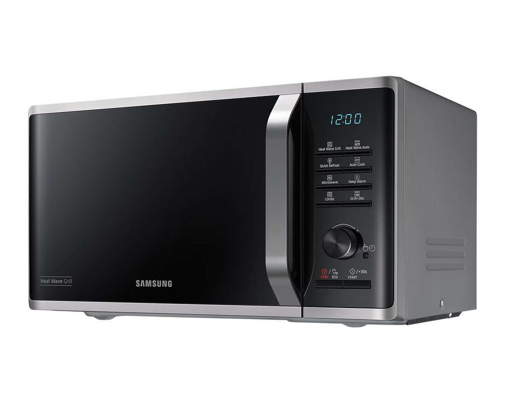 Микроволновая печь Samsung MG23K3575AS/OL, 23Л, Гриль, 800Вт, Нержавейка [10]