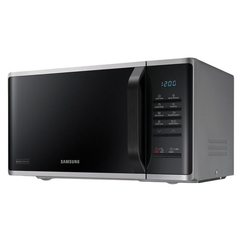 Микроволновая печь Samsung MS23K3513AS/OL, 23Л, Нержавейка, Гриль, 800Вт [9]