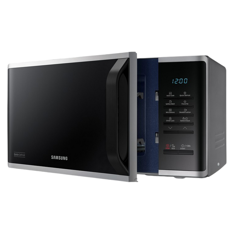 Микроволновая печь Samsung MS23K3513AS/OL, 23Л, Нержавейка, Гриль, 800Вт [4]