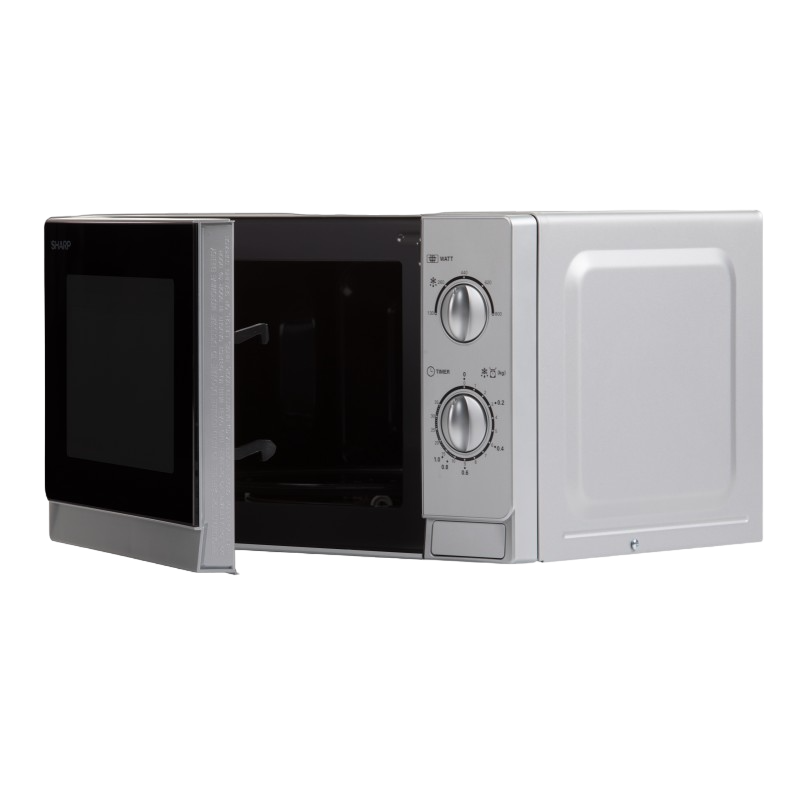 Микроволновая печь Sharp R20DS, 20Л, 800Вт, Серебристая [2]