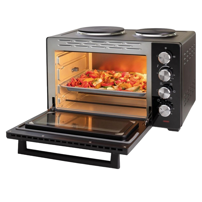 Электропечь Gorenje OM30GBX, 1600Вт, 30Л, Конвекция, Черный/Нержавейка [2]