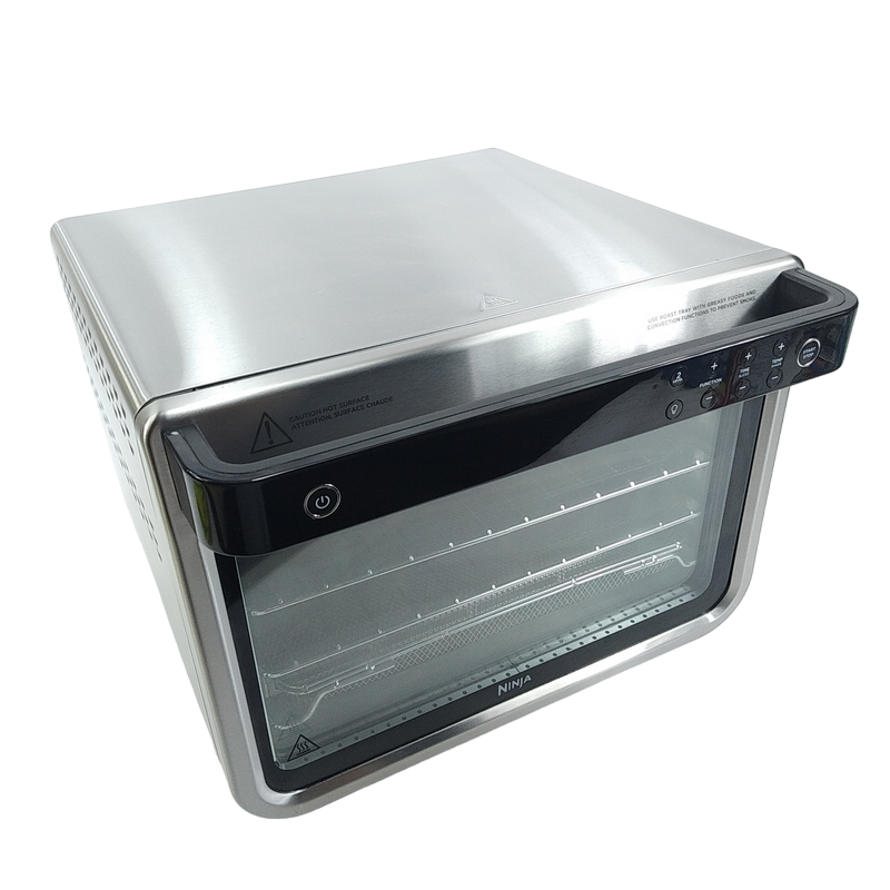 Cuptor Electric Ninja DT200EU XL 10 în 1, 2400W, 29L, Air Fry, Negru/Inox [3]