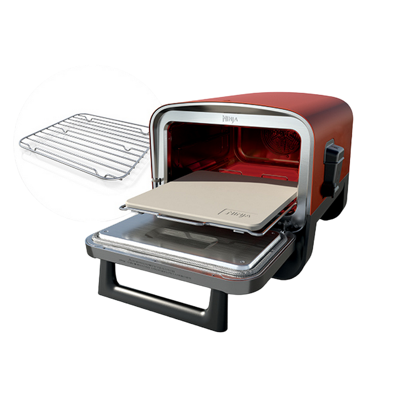 Cuptor Electric Ninja OO101EU, 1800W, 10 Funcții, Rapid Bake, Negru [2]