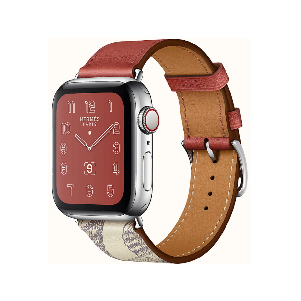 VPG Rhea Series Real Leather IWatch Strap 38/40/41mm Brique [3]