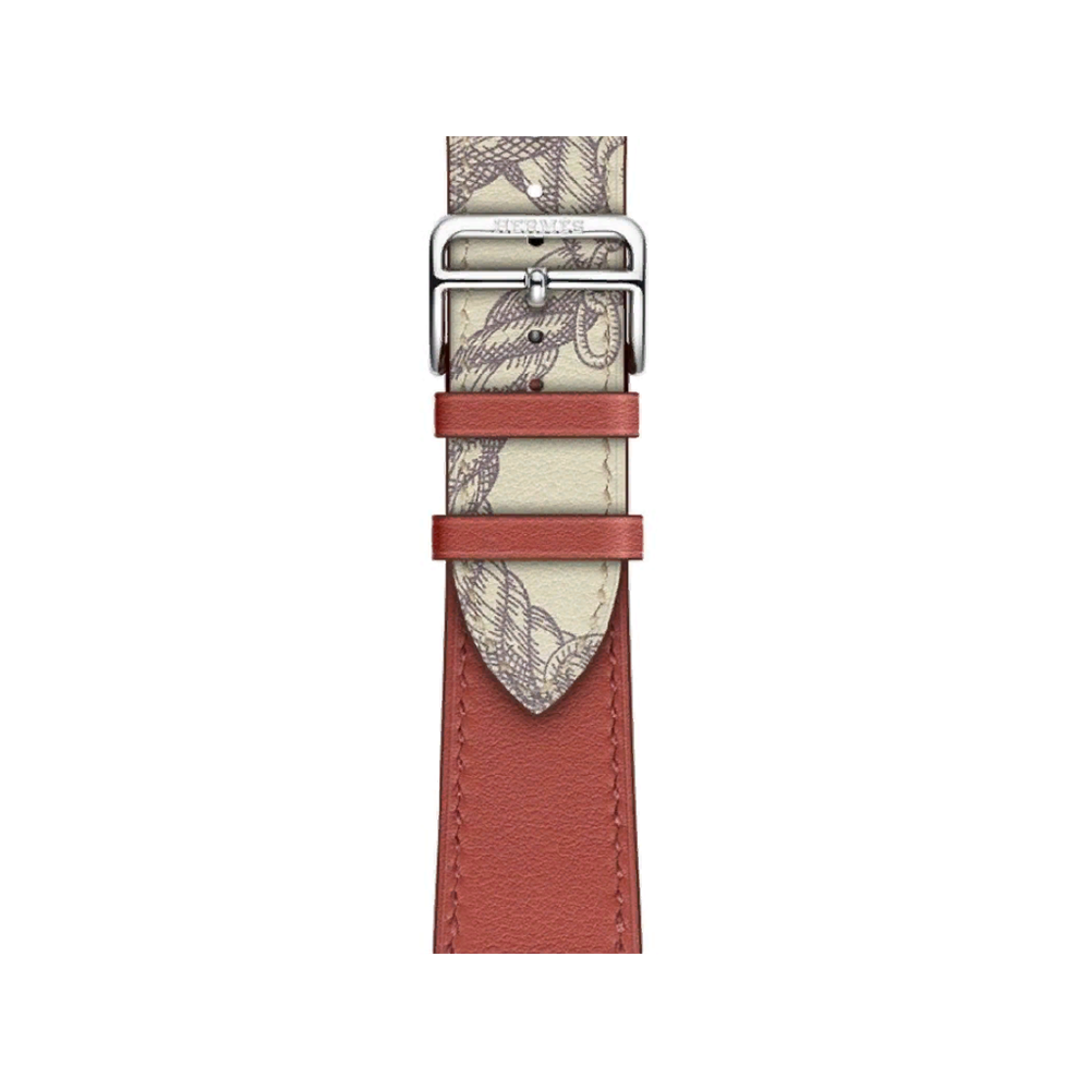 VPG Rhea Series Real Leather IWatch Strap 38/40/41mm Brique [1]