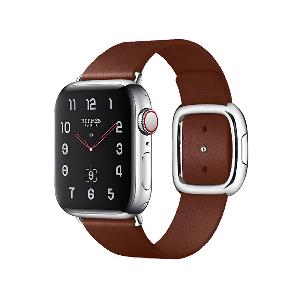 VPG Tethys Series Real Leather iWatch Strap 38/40/41mm Brown [2]