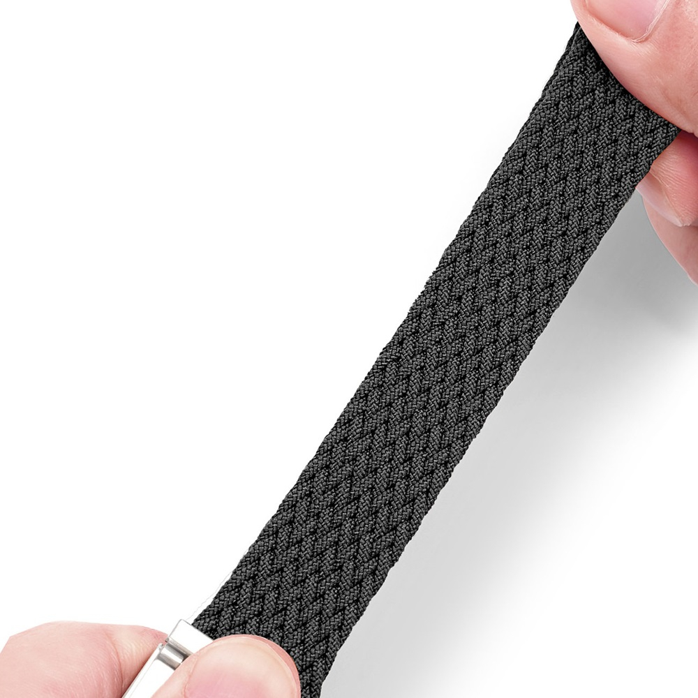 Ремешок DUX DUCIS Strap Mixture II Version для Apple Watch 42 мм/44 мм/45 мм, черный. [3]