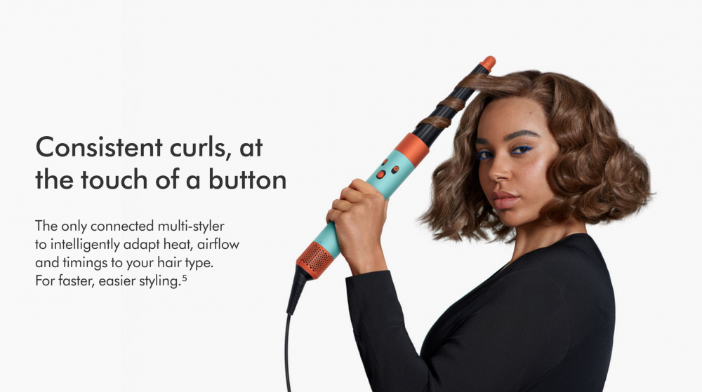 Styler Dyson Airwrap, Straight + Wavy, i.d. HS08, 1300W, Ceramic Patina/Topaz [9]