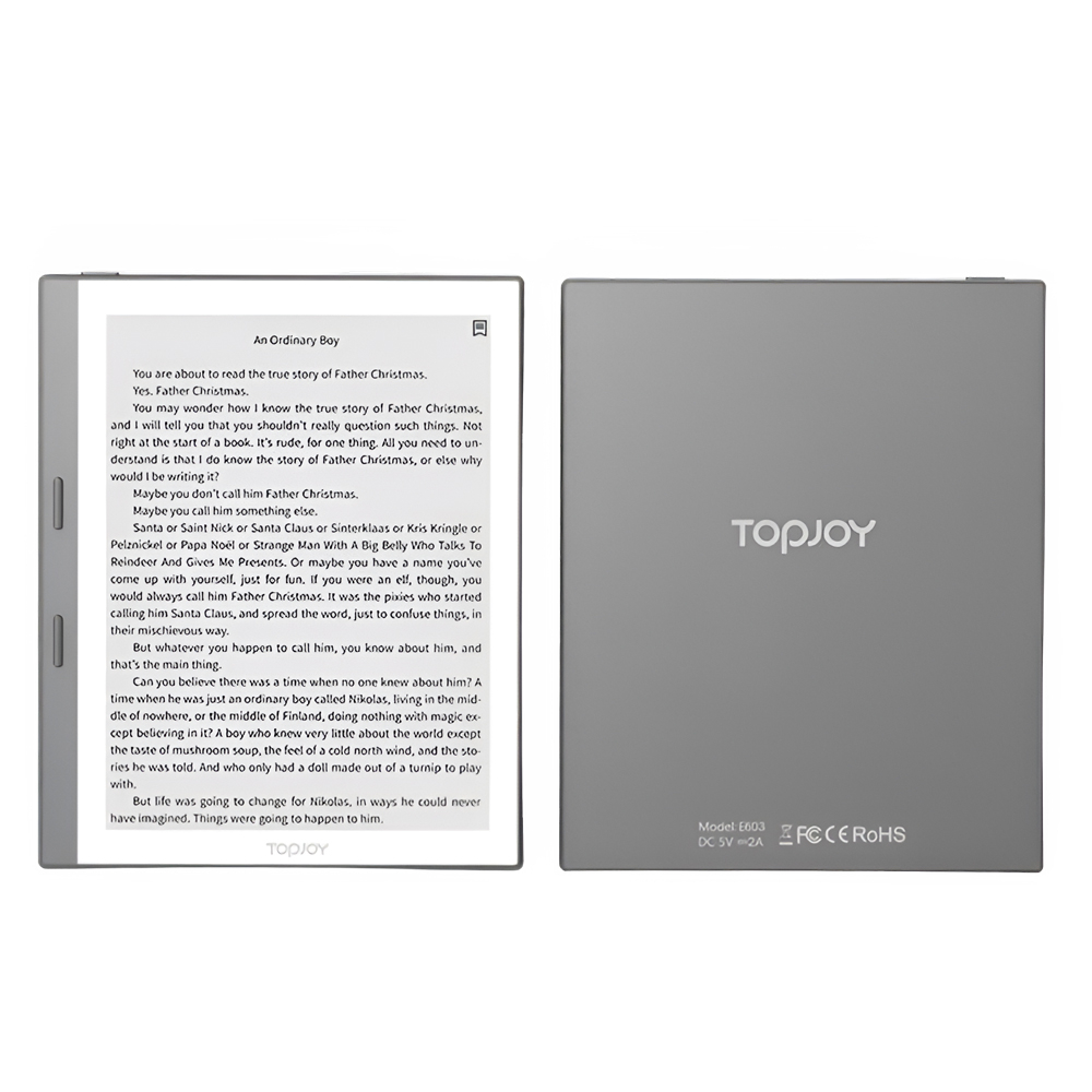 Топ Joy E603 Черно-Белый Электронная книга 5.76" 1 ГБ/32 ГБ 198PPI, Серый [2]