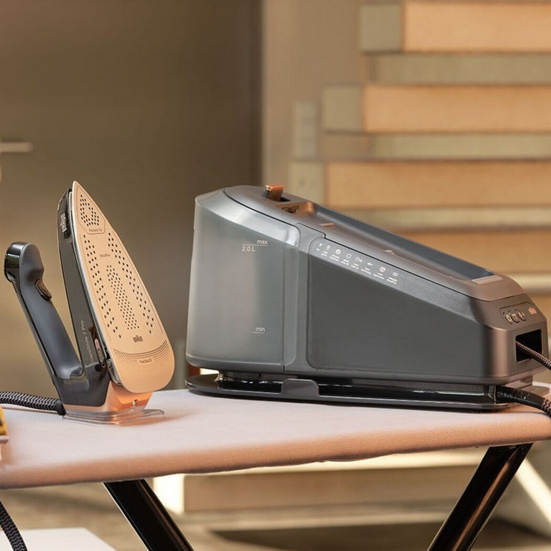Fier de calcat cu aburi Braun IS 7286BK SS, 2700W [10]