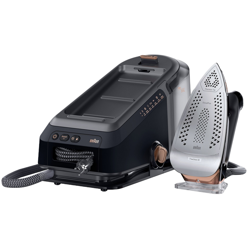 Fier de calcat cu aburi Braun IS 7286BK SS, 2700W [7]