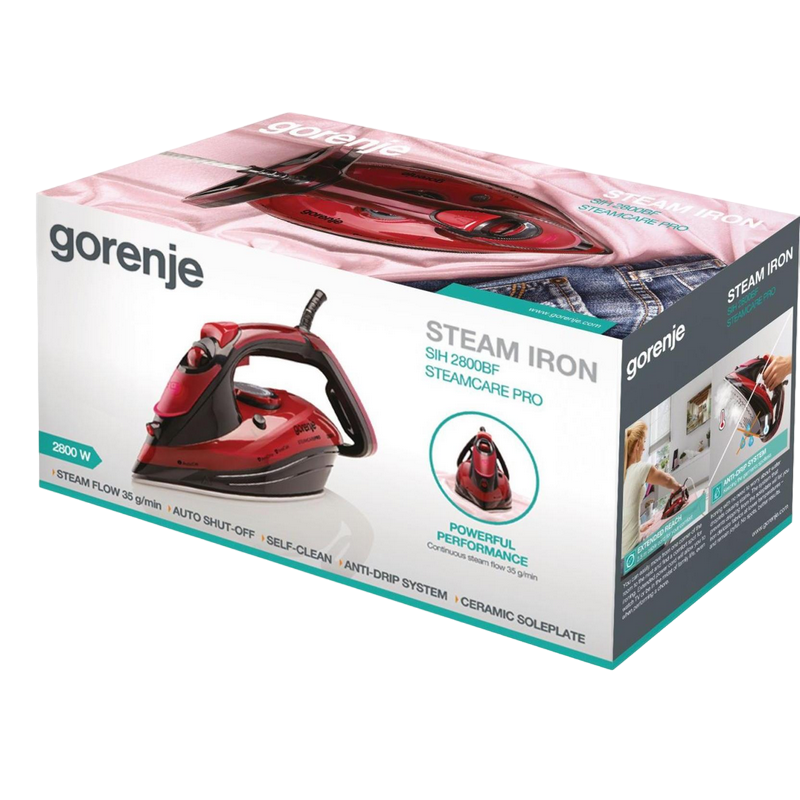 Утюг Gorenje SIH2800BF, 2800 Вт [2]
