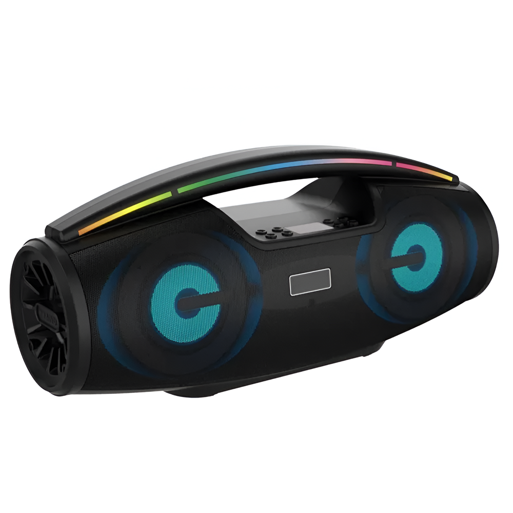 Helmet Wireless Speaker EBS-072 with Microphone, Black [2]