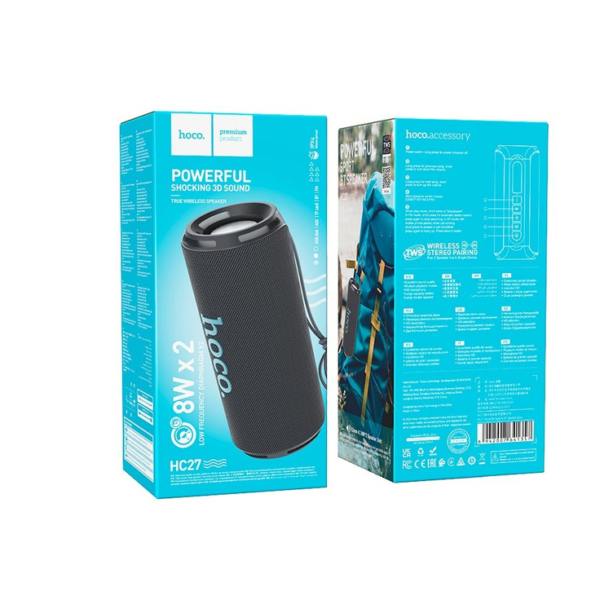 Hoco HC27 Soundful sports BT speaker black [3]
