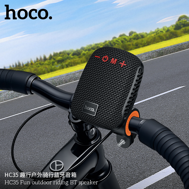 Hoco HC35 Fun outdoor riding BT speaker black [3]