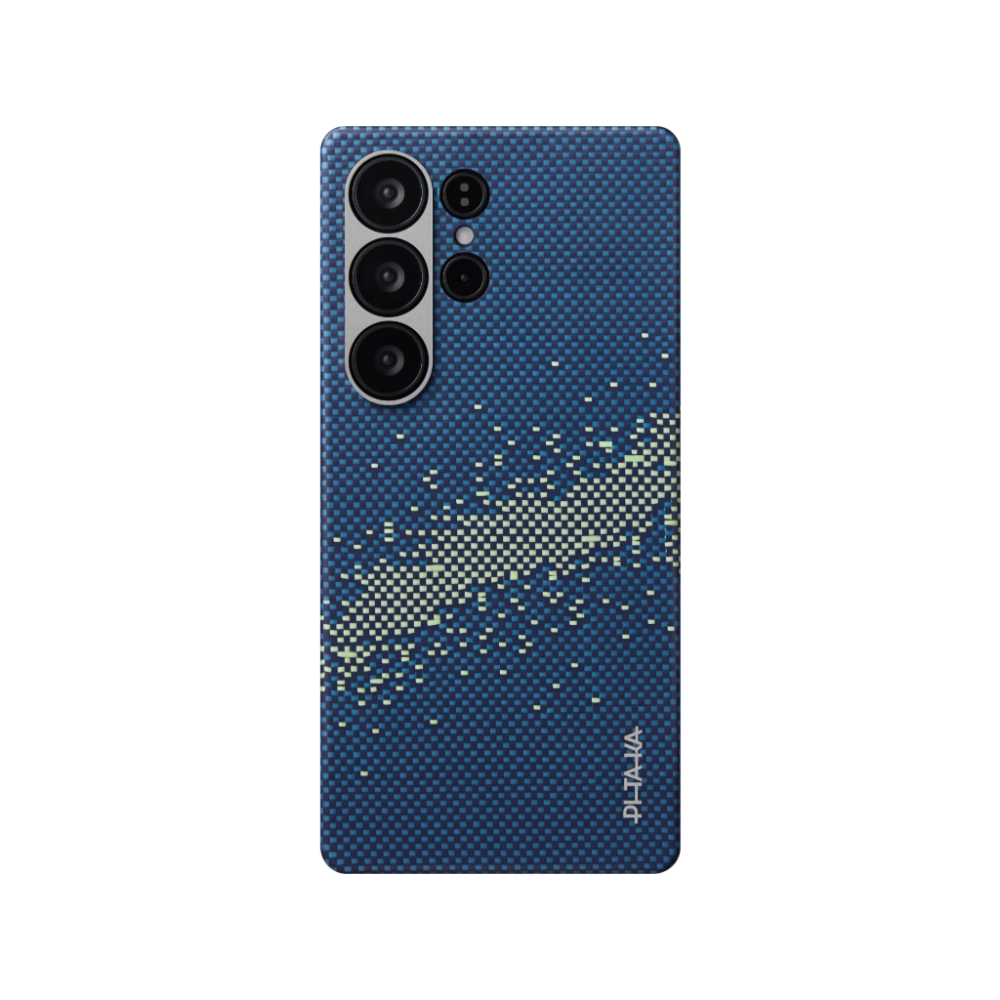 Husa Pitaka Aaron Button Edge Case Samsung S26 Ultra Milky way galaxy [2]