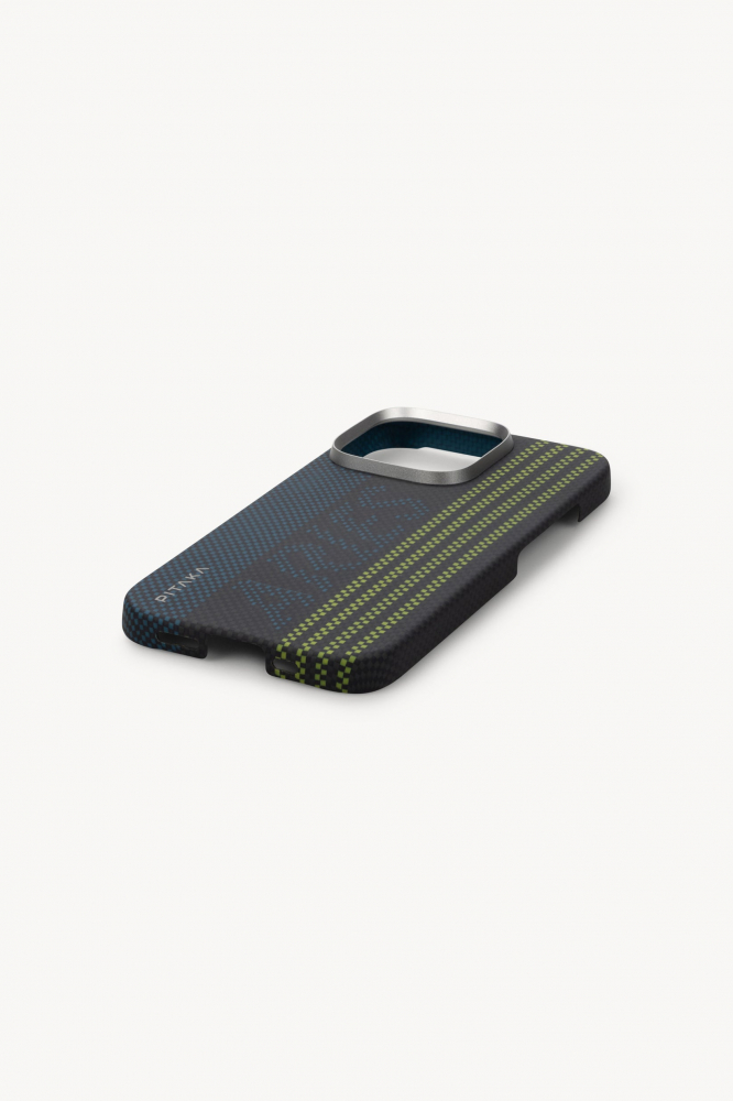 Husa Pitaka pentru iPhone 16 Pro Aries Tactile Woven Credit card [3]