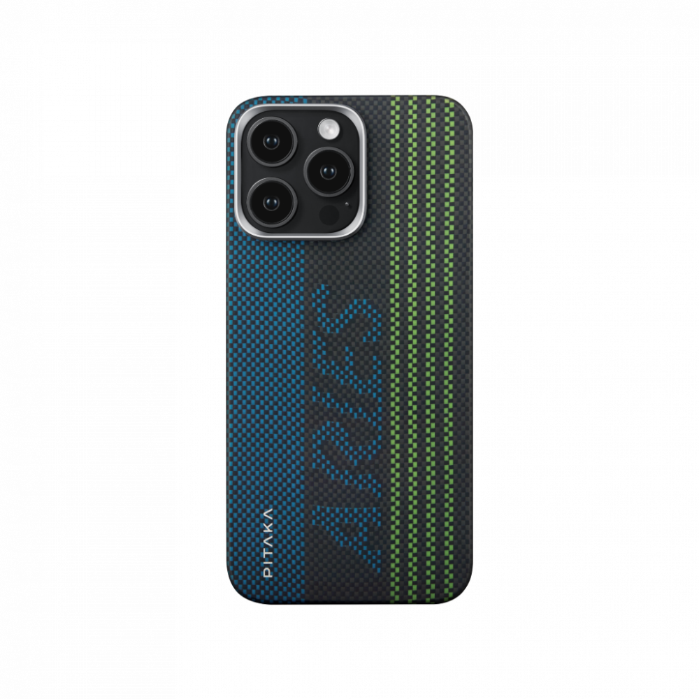 Husa Pitaka pentru iPhone 16 Pro Aries Tactile Woven Credit card [5]