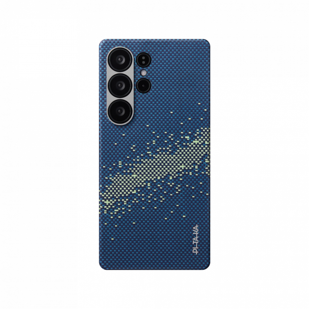 Чехол Pitaka StarPeak Tactile Woven case Samsung  S25 ultra Milky way galaxy  [2]