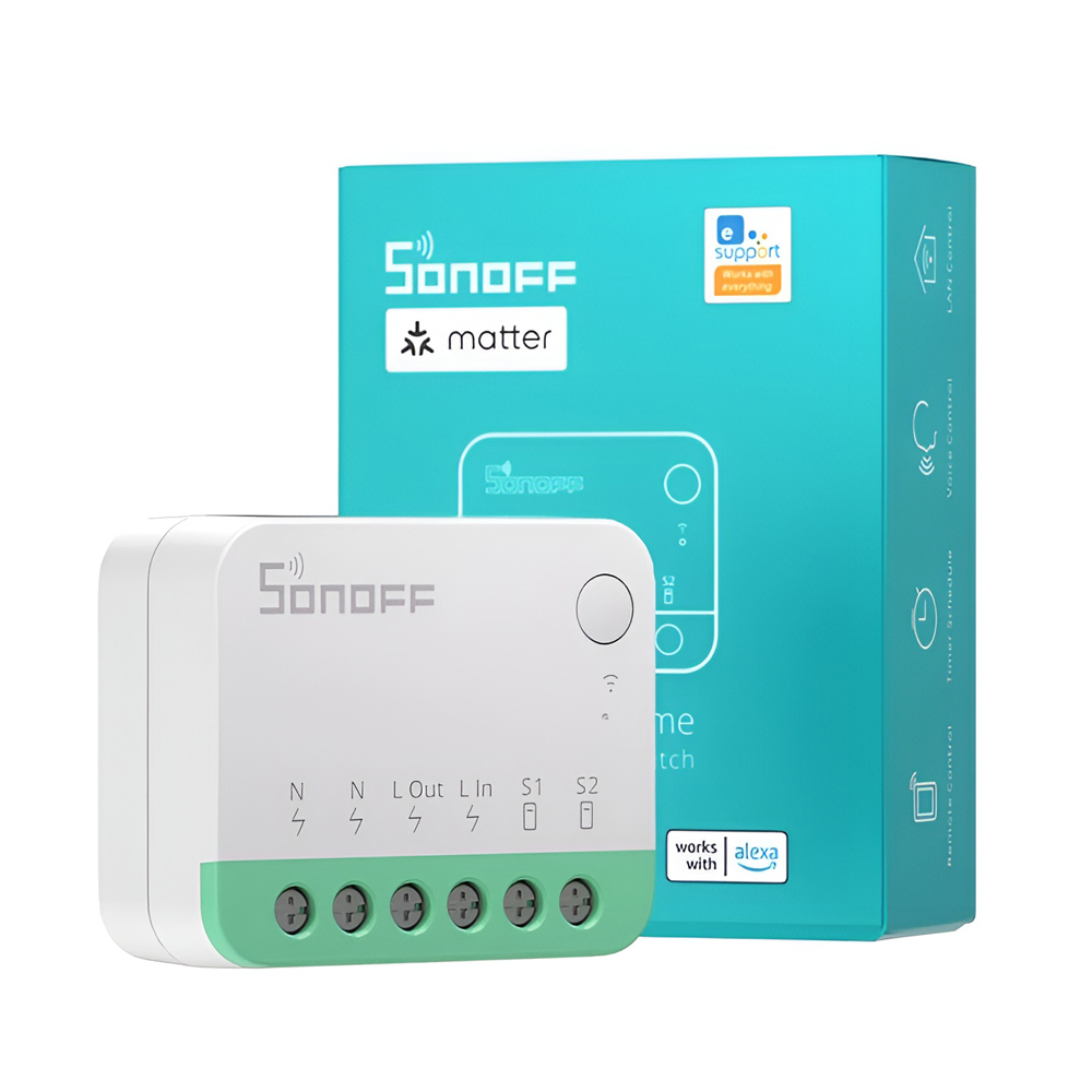 Умный выключатель Sonoff Smart Switch MINI Extreme Matter Wi-Fi (MINIR4M) (с нулевой проводкой) [3]