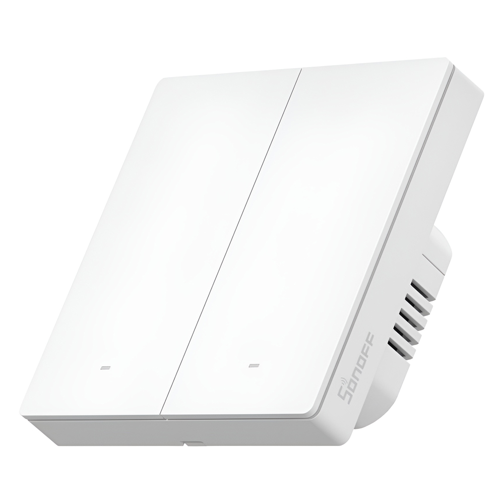 Sonoff Smart Wall Switch SwitchMan M5 2 Gang EU Matter Wi-Fi, White (M5-2C-86W) (Neutral Wire) [2]
