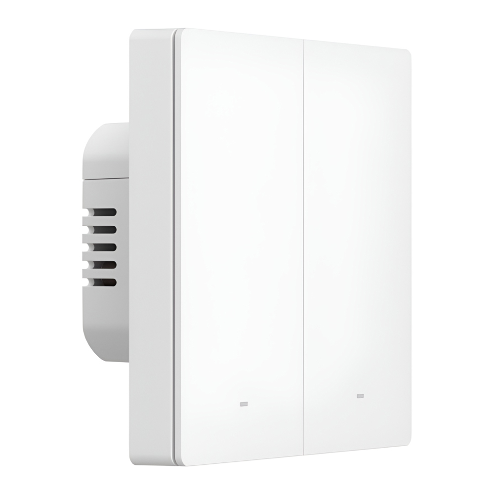 Sonoff Smart Wall Switch SwitchMan M5 2 Gang EU Matter Wi-Fi, White (M5-2C-86W) (Neutral Wire) [3]
