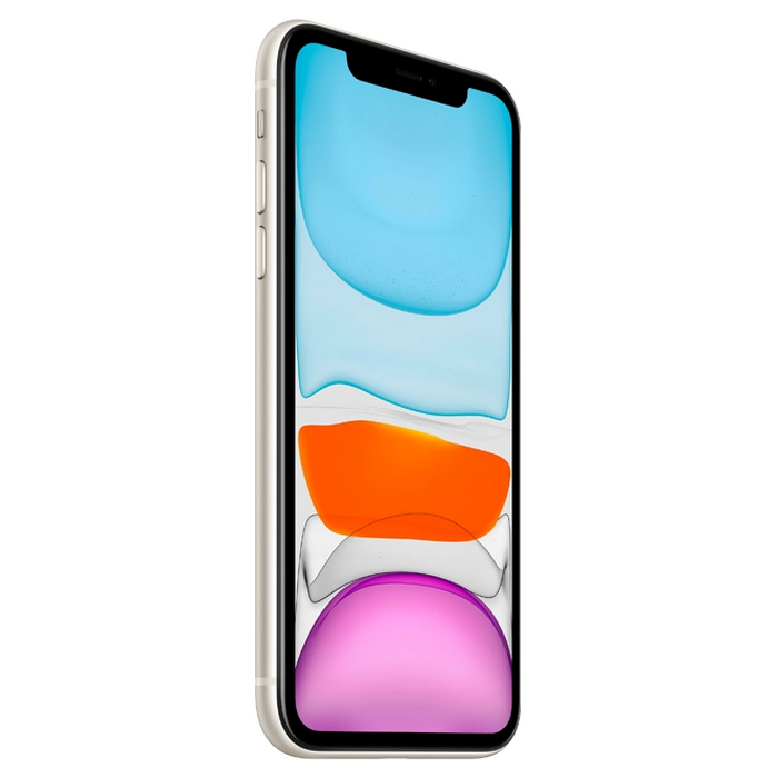 Telefon Apple iPhone 11, 128Gb White MD Diagonala ecranului: 6,1 ", Rezolutia ecranului: 1792x828, Max. Rezoluția camerei: 12 MP, Cameră frontală: 12 MP, Capacitate acumulator: 3110 mAh, Chipset: Apple A13 Bionic, Platformă software: iOS, Grad de protecție: IP68 rezistent la praf/apă, [6]