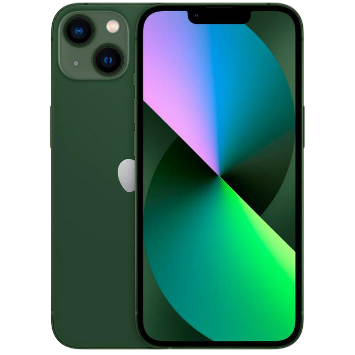 Telefon Apple iPhone 13, 128 GB Green MD Diagonala ecranului: 6,1 ", Rezolutia ecranului: 2532x1170, Max. Rezoluția camerei: 12 MP, Cameră frontală: 12 MP, Capacitate acumulator: 3240 mAh, Chipset: Apple A15 Bionic, Platformă software: iOS, Grad de protecție: IP68 rezistent la praf/apă, [6]