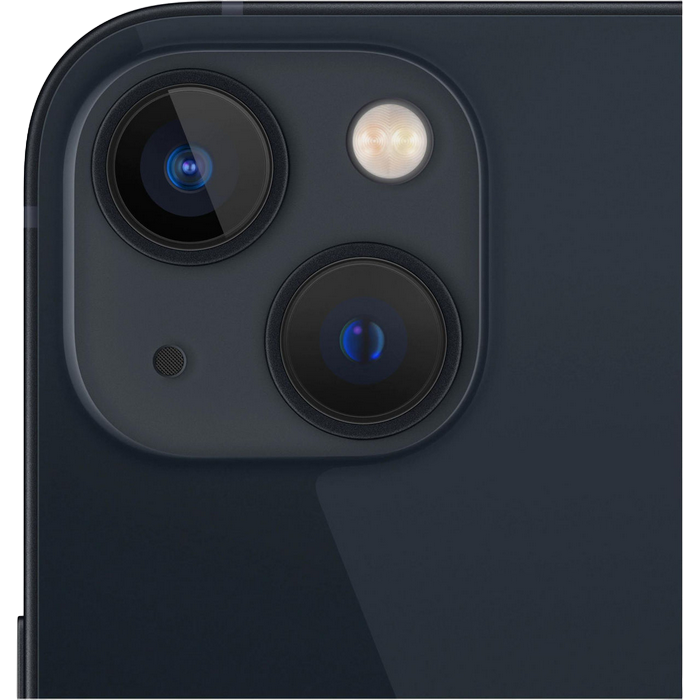 Телефон Apple iPhone 13, 128 GB Midnight MD Diagonala ecranului: 6,1 ", Rezolutia ecranului: 2532x1170, Max. Rezoluția camerei: 12 MP, Cameră frontală: 12 MP, Capacitate acumulator: 3240 mAh, Chipset: Apple A15 Bionic, Platformă software: iOS, Grad de protecție: IP68 rezistent la praf/apă, [5]