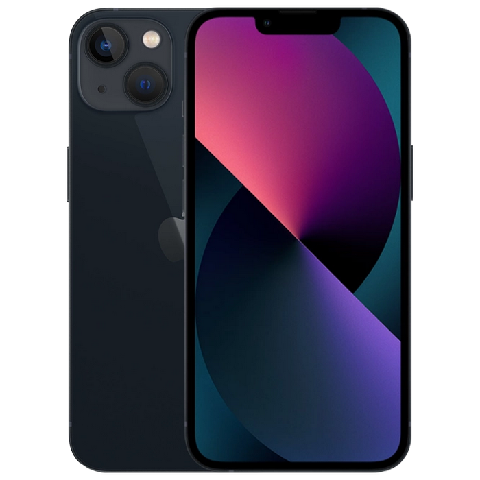 Телефон Apple iPhone 13, 128 GB Midnight MD Diagonala ecranului: 6,1 ", Rezolutia ecranului: 2532x1170, Max. Rezoluția camerei: 12 MP, Cameră frontală: 12 MP, Capacitate acumulator: 3240 mAh, Chipset: Apple A15 Bionic, Platformă software: iOS, Grad de protecție: IP68 rezistent la praf/apă, [6]