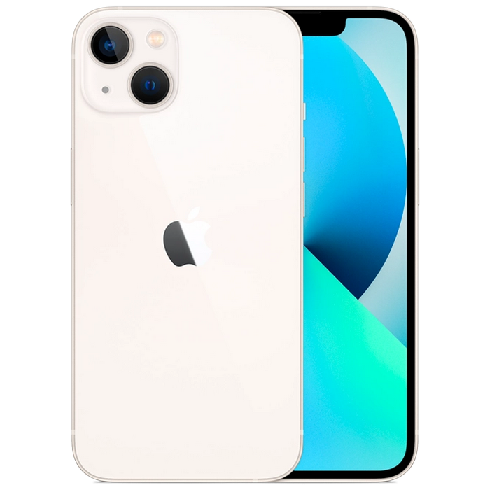 Telefon Apple iPhone 13, 128 GB Starlight MD Diagonala ecranului: 6,1 ", Rezolutia ecranului: 2532x1170, Max. Rezoluția camerei: 12 MP, Cameră frontală: 12 MP, Capacitate acumulator: 3240 mAh, Chipset: Apple A15 Bionic, Platformă software: iOS, Grad de protecție: IP68 rezistent la praf/apă, [5]