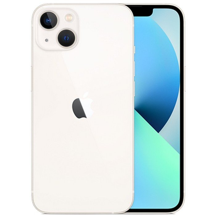 Telefon Apple iPhone 13, 128 GB Starlight MD Diagonala ecranului: 6,1 ", Rezolutia ecranului: 2532x1170, Max. Rezoluția camerei: 12 MP, Cameră frontală: 12 MP, Capacitate acumulator: 3240 mAh, Chipset: Apple A15 Bionic, Platformă software: iOS, Grad de protecție: IP68 rezistent la praf/apă, [9]
