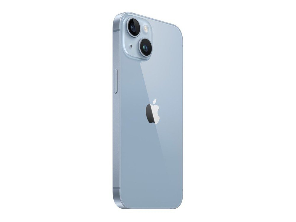 Telefon Apple iPhone 14, 128GB Blue MD Diagonala ecranului: 6,1 ", Rezolutia ecranului: 2532x1170, Max. Rezoluția camerei: 12 MP, Cameră frontală: 12 MP, Capacitate acumulator: 3279 mAh, Chipset: Apple A15 Bionic, Platformă software: iOS, Grad de protecție: IP68 rezistent la praf/apă, [2]