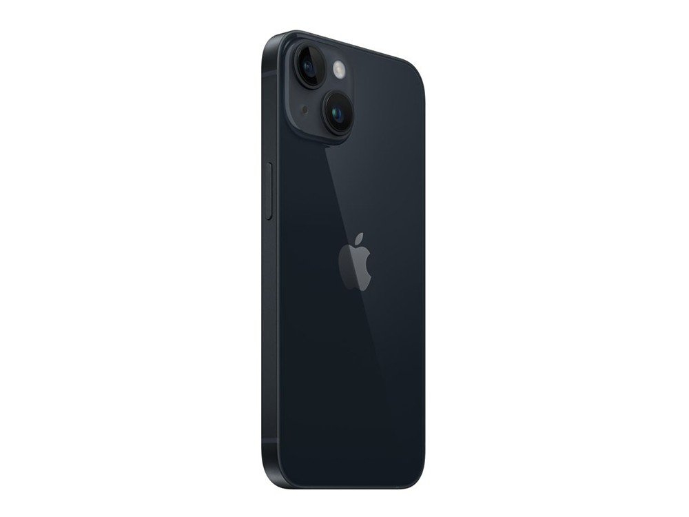 Telefon Apple iPhone 14, 128GB Midnight MD Diagonala ecranului: 6,1 ", Rezolutia ecranului: 2532x1170, Max. Rezoluția camerei: 12 MP, Cameră frontală: 12 MP, Capacitate acumulator: 3279 mAh, Chipset: Apple A15 Bionic, Platformă software: iOS, Grad de protecție: IP68 rezistent la praf/apă, [3]