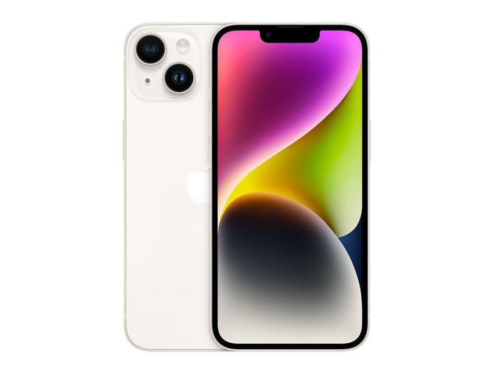 Телефон Apple iPhone 14, 128GB Starlight MD Diagonala ecranului: 6,1 ", Rezolutia ecranului: 2532x1170, Max. Rezoluția camerei: 12 MP, Cameră frontală: 12 MP, Capacitate acumulator: 3279 mAh, Chipset: Apple A15 Bionic, Platformă software: iOS, Grad de protecție: IP68 rezistent la praf/apă, [5]