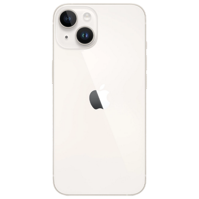 Телефон Apple iPhone 14, 128GB Starlight MD Diagonala ecranului: 6,1 ", Rezolutia ecranului: 2532x1170, Max. Rezoluția camerei: 12 MP, Cameră frontală: 12 MP, Capacitate acumulator: 3279 mAh, Chipset: Apple A15 Bionic, Platformă software: iOS, Grad de protecție: IP68 rezistent la praf/apă, [12]