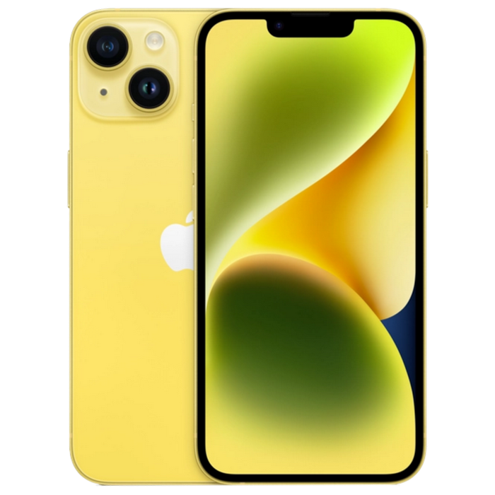 Telefon Apple iPhone 14, 128GB Yellow MD Diagonala ecranului: 6,1 ", Rezolutia ecranului: 2532x1170, Max. Rezoluția camerei: 12 MP, Cameră frontală: 12 MP, Capacitate acumulator: 3279 mAh, Chipset: Apple A15 Bionic, Platformă software: iOS, Grad de protecție: IP68 rezistent la praf/apă, [3]