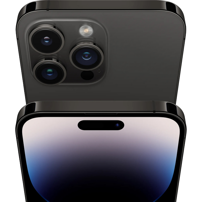 Telefon Apple iPhone 14 Pro, 512GB Space Black MD Diagonala ecranului: 6,1 ", Rezolutia ecranului: 2556x1179, Max. Rezoluția camerei: 48 MP, Cameră frontală: 12 MP, Capacitate acumulator: 3200 mAh, Chipset: Apple A16 Bionic, Platformă software: iOS, Grad de protecție: IP68 rezistent la praf/apă, [5]
