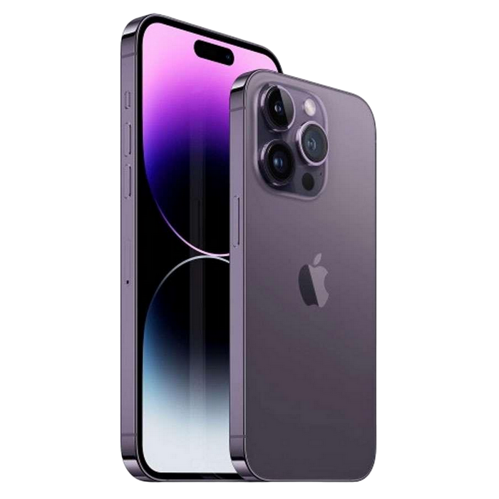 Telefon Apple iPhone 14 Pro Max, 512GB Deep Purple MD Diagonala ecranului: 6,7 ", Rezolutia ecranului: 2796x1290, Max. Rezoluția camerei: 48 MP, Cameră frontală: 12 MP, Capacitate acumulator: 4323 mAh, Chipset: Apple A16 Bionic, Platformă software: iOS, Grad de protecție: IP68 rezistent la praf/apă, [3]