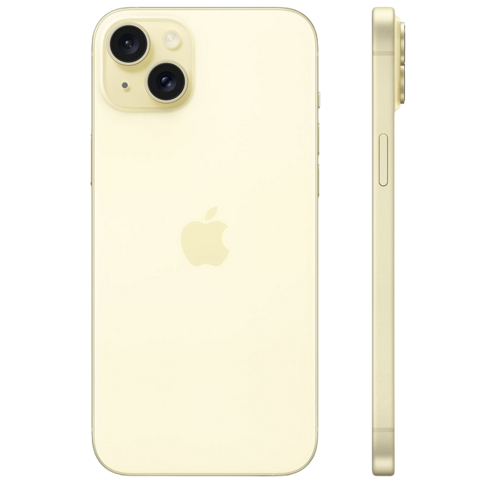 Telefon Apple iPhone 15 Plus, 128GB Yellow MD Diagonala ecranului: 6,7 ", Rezolutia ecranului: 2796x1290, Max. Rezoluția camerei: 48 MP, Cameră frontală: 12 MP, Chipset: Apple A16 Bionic, Platformă software: iOS, Grad de protecție: IP68 rezistent la praf/apă, [8]
