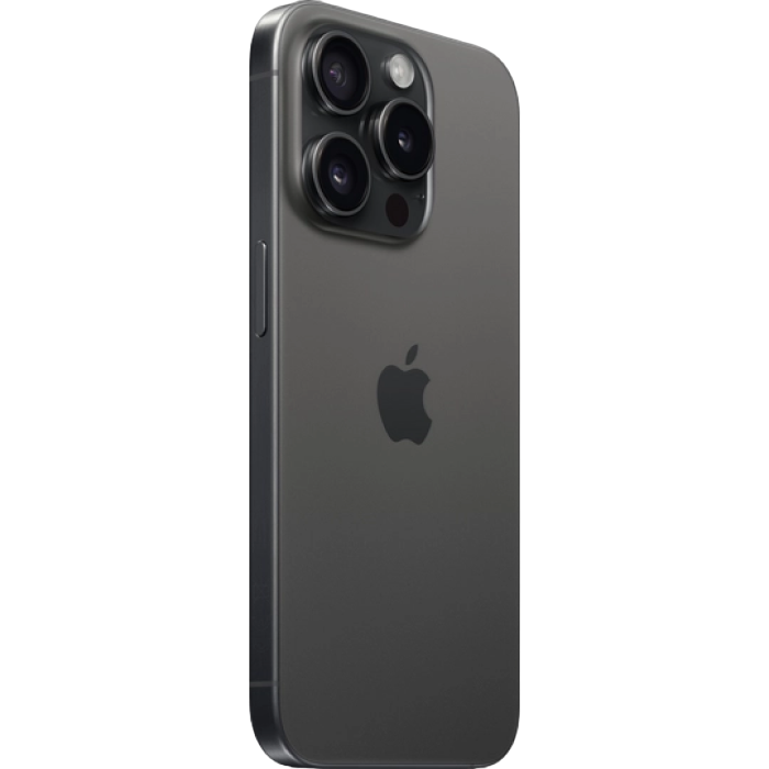 Telefon Apple iPhone 15 Pro, 128GB Black Titanium MD Diagonala ecranului: 6,1 ", Rezolutia ecranului: 2556x1179, Max. Rezoluția camerei: 48 MP, Cameră frontală: 12 MP, Chipset: Apple A17 Pro (3 nm), Platformă software: iOS, Grad de protecție: IP68 rezistent la praf/apă, [5]
